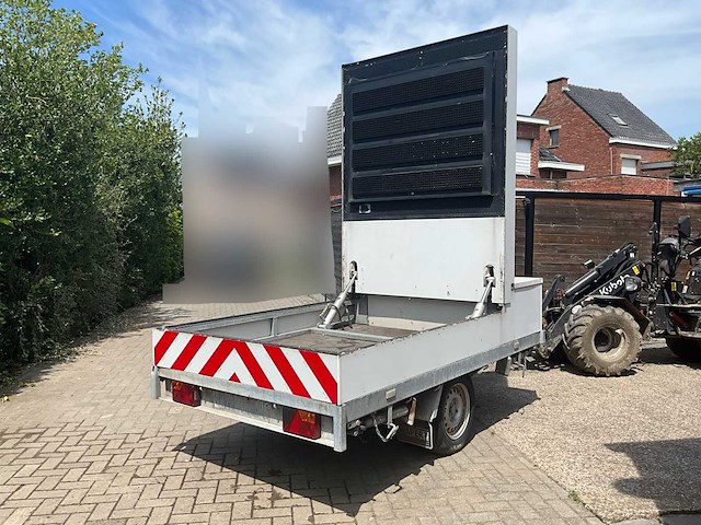 2010 hapert al1301 mobiele led-signaalwagen / displaytrailer - afbeelding 1 van  32