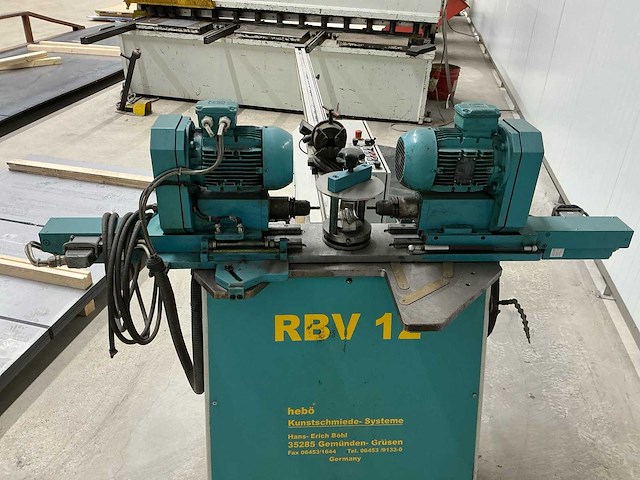2010 hebo rbv12 draai - freesmachine - afbeelding 8 van  12
