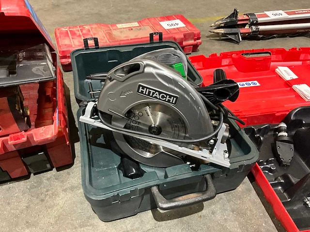 2010 hitachi c 7uy afkortcirkelzaagmachine - afbeelding 2 van  4