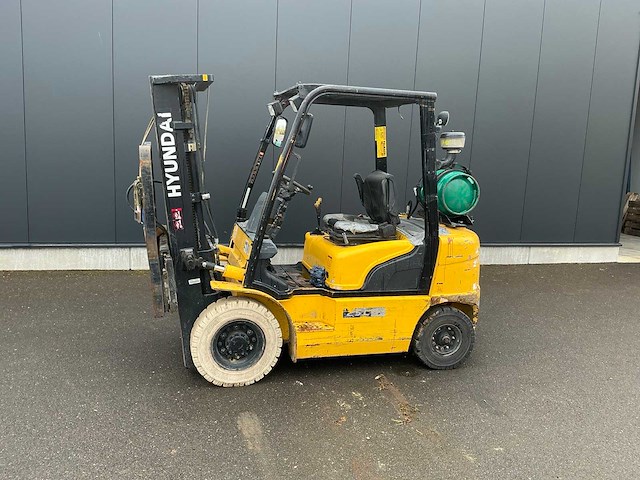 2010 hyundai 25l-7 vorkheftruck - afbeelding 7 van  14