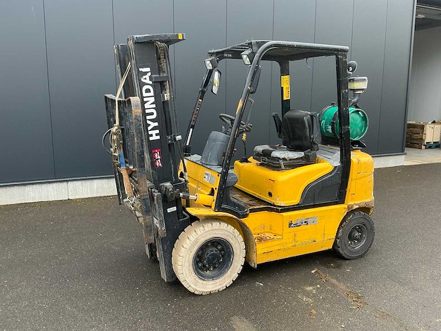 2010 hyundai 25l-7 vorkheftruck - afbeelding 9 van  14