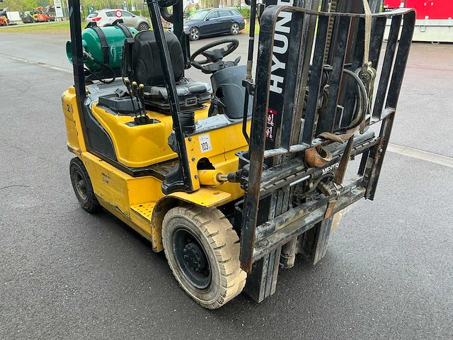 2010 hyundai 25l-7 vorkheftruck - afbeelding 13 van  14