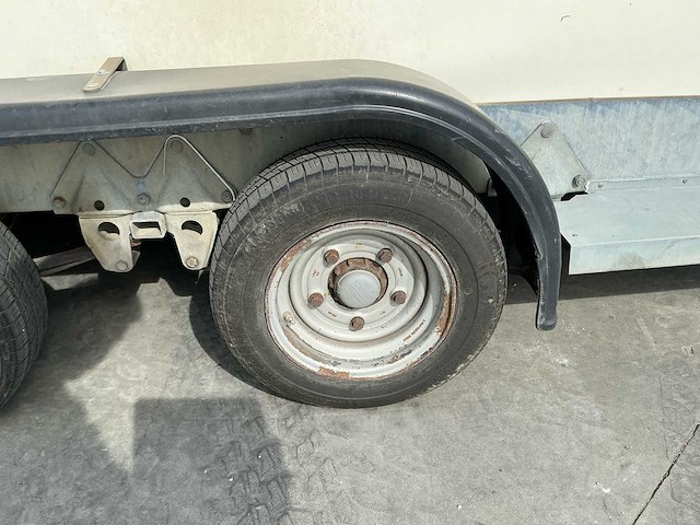 2010 ifor williams bv126g gesloten dubbelasser geremd aanhangwagen - afbeelding 15 van  36