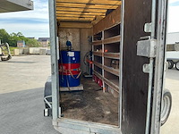 2010 ifor williams bv126g gesloten dubbelasser geremd aanhangwagen - afbeelding 26 van  36