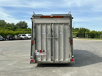 2010 ifor williams bv126g gesloten dubbelasser geremd aanhangwagen - afbeelding 4 van  36
