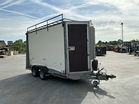 2010 ifor williams bv126g gesloten dubbelasser geremd aanhangwagen - afbeelding 7 van  36