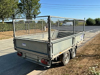 2010 ifor williams ex202 platteau aanhangwagen met opbouwhekkens - afbeelding 6 van  11