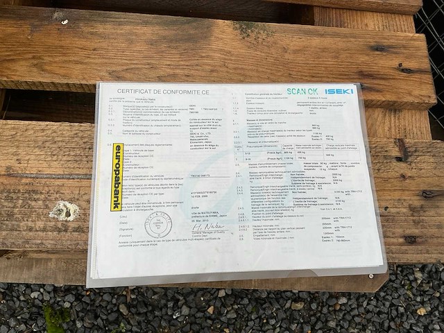 2010 iseki tm3160 minitractor - afbeelding 9 van  19