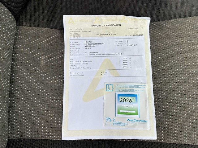 2010 iveco dagelijkse takelwagen - afbeelding 48 van  50