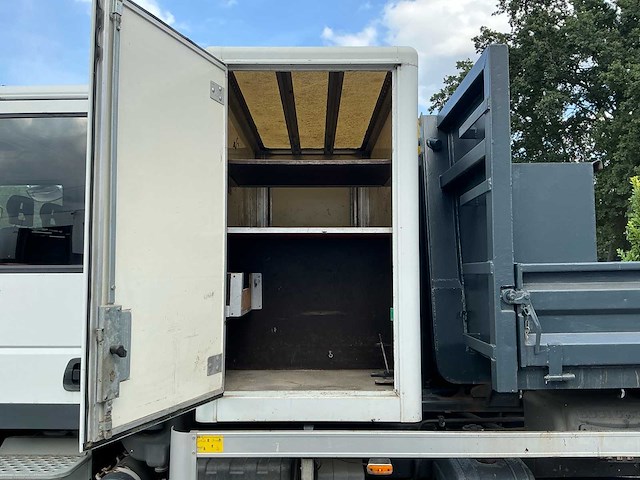 2010 iveco ml 130e 25d vrachtwagen met ang containerhaaksysteem en laadbak - afbeelding 9 van  32