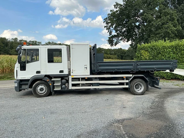 2010 iveco ml 130e 25d vrachtwagen met ang containerhaaksysteem en laadbak - afbeelding 12 van  41