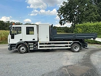 2010 iveco ml 130e 25d vrachtwagen met ang containerhaaksysteem en laadbak - afbeelding 12 van  41