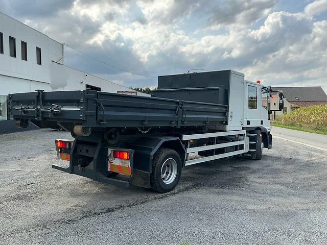 2010 iveco ml 130e 25d vrachtwagen met ang containerhaaksysteem en laadbak - afbeelding 37 van  41