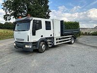 2010 iveco ml 130e 25d vrachtwagen met ang containerhaaksysteem en laadbak - afbeelding 1 van  41