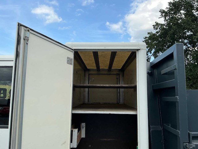 2010 iveco ml 130e 25d vrachtwagen met ang containerhaaksysteem en laadbak - afbeelding 16 van  41