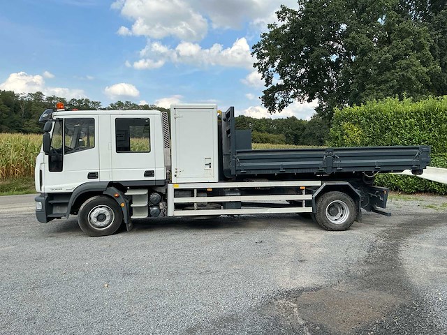 2010 iveco ml 130e 25d vrachtwagen met ang containerhaaksysteem en laadbak - afbeelding 12 van  41