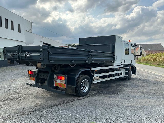 2010 iveco ml 130e 25d vrachtwagen met ang containerhaaksysteem en laadbak - afbeelding 37 van  41