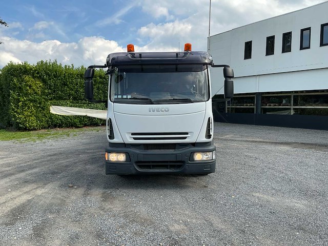 2010 iveco ml 130e 25d vrachtwagen met ang containerhaaksysteem en laadbak - afbeelding 40 van  41