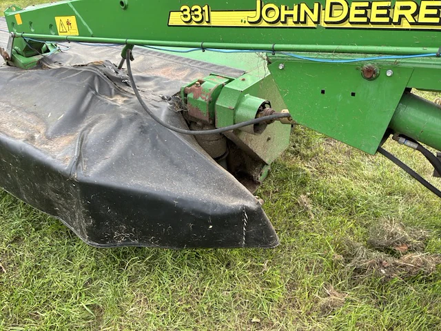 2010 john deere 331 schijvenmaaier met kneuzer - afbeelding 3 van  14