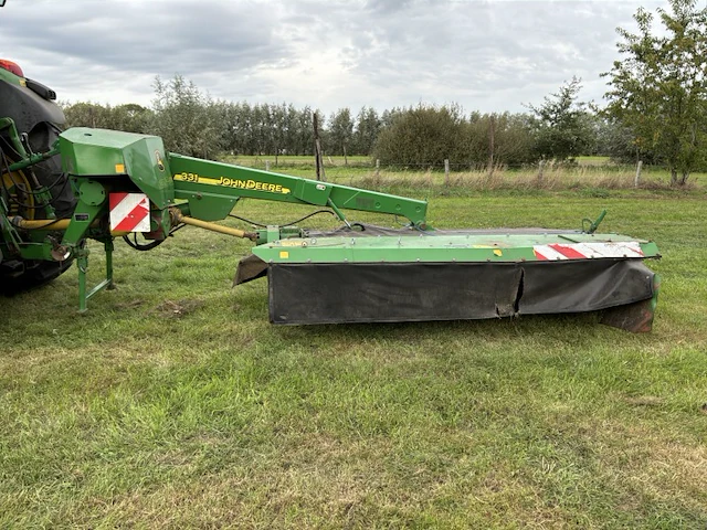 2010 john deere 331 schijvenmaaier met kneuzer - afbeelding 7 van  14