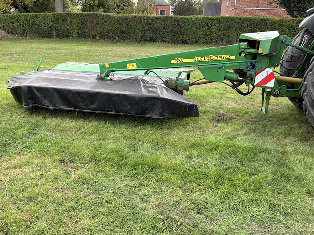 2010 john deere 331 schijvenmaaier met kneuzer - afbeelding 12 van  14