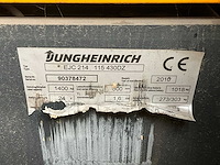 2010 jungheinrich ejc 214 115 430dz stapelaar - afbeelding 7 van  9