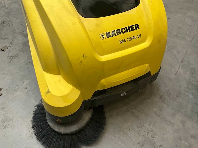 2010 kärcher km 75/40 w veegmachine - afbeelding 5 van  10