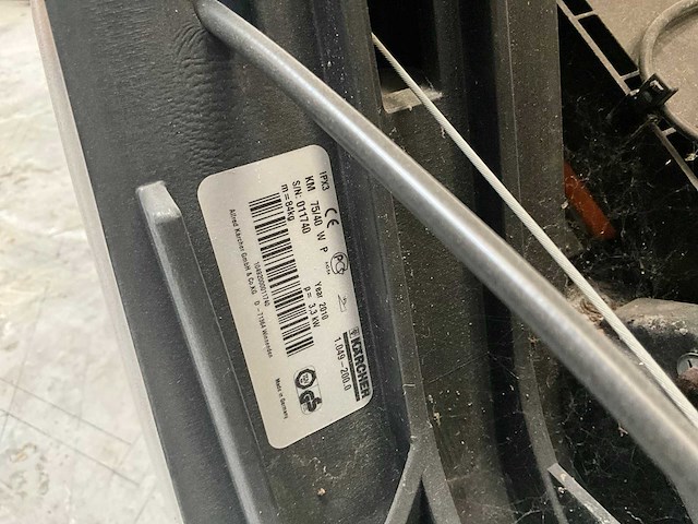 2010 kärcher km 75/40 w veegmachine - afbeelding 9 van  10