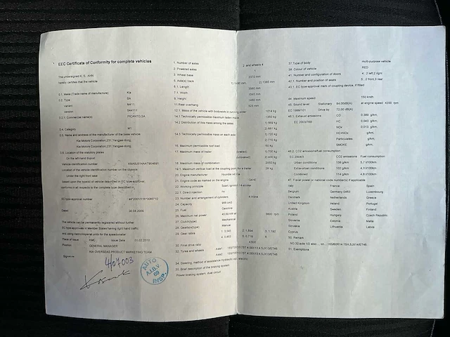 2010 kia picanto personenauto - afbeelding 13 van  24
