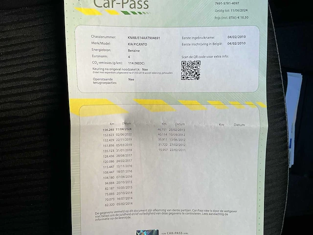 2010 kia picanto personenauto - afbeelding 17 van  24