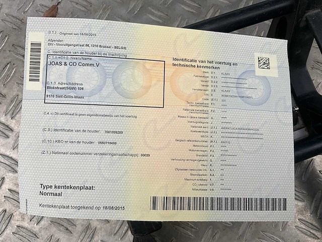 2010 klaas k20-30 tsp-a dakdekkersbouwkraan - afbeelding 15 van  68