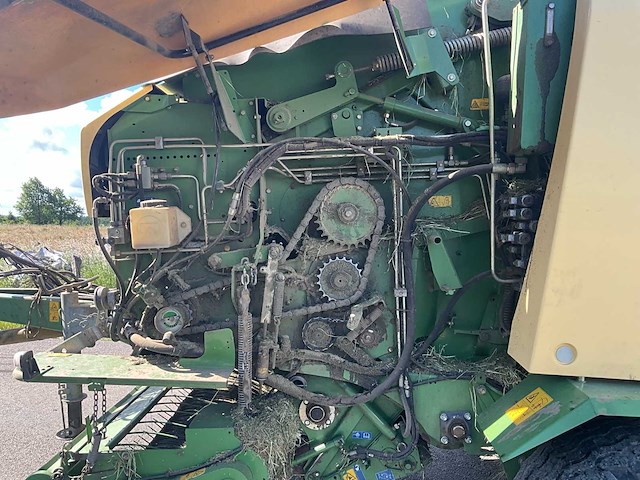 2010 krone comprima cv 150 xc ronde balenmachine + wrapper - afbeelding 4 van  48