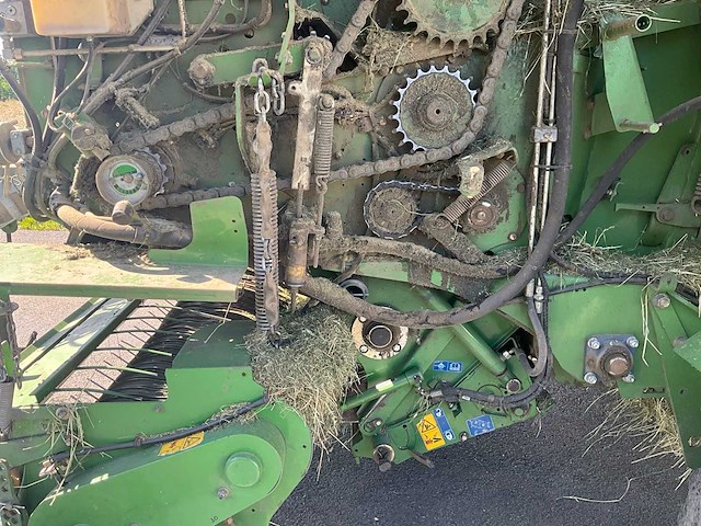 2010 krone comprima cv 150 xc ronde balenmachine + wrapper - afbeelding 7 van  48