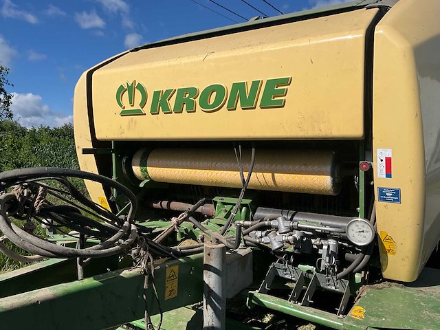 2010 krone comprima cv 150 xc ronde balenmachine + wrapper - afbeelding 8 van  48