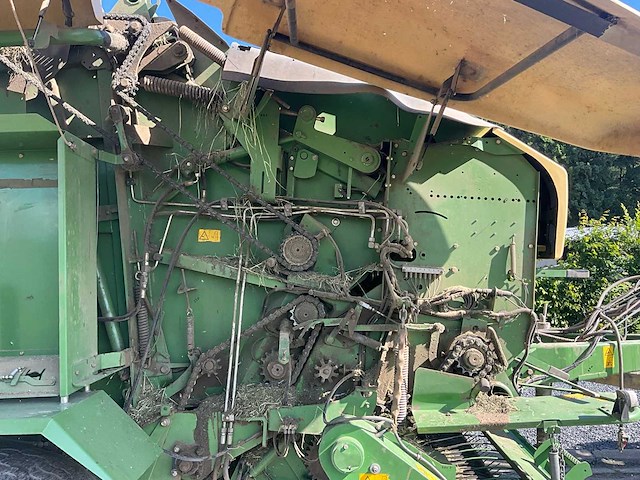 2010 krone comprima cv 150 xc ronde balenmachine + wrapper - afbeelding 15 van  48