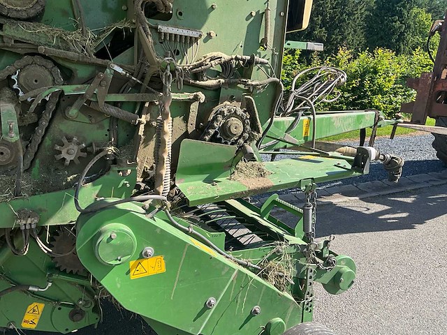 2010 krone comprima cv 150 xc ronde balenmachine + wrapper - afbeelding 19 van  48