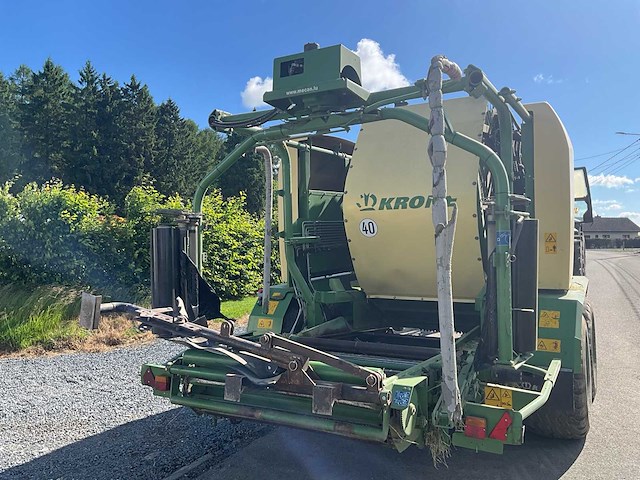 2010 krone comprima cv 150 xc ronde balenmachine + wrapper - afbeelding 35 van  48