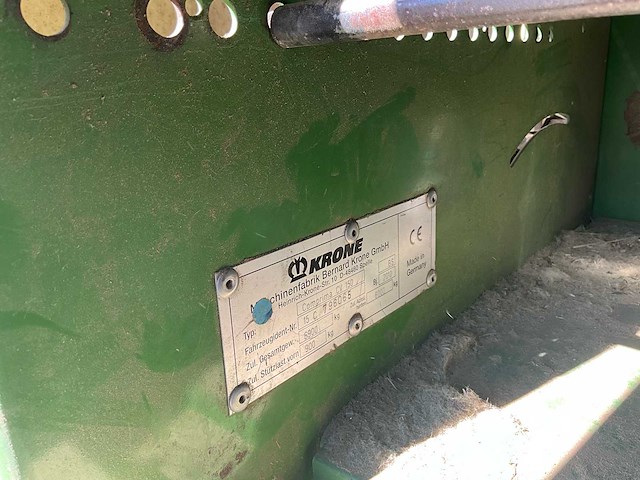 2010 krone comprima cv 150 xc ronde balenmachine + wrapper - afbeelding 43 van  48
