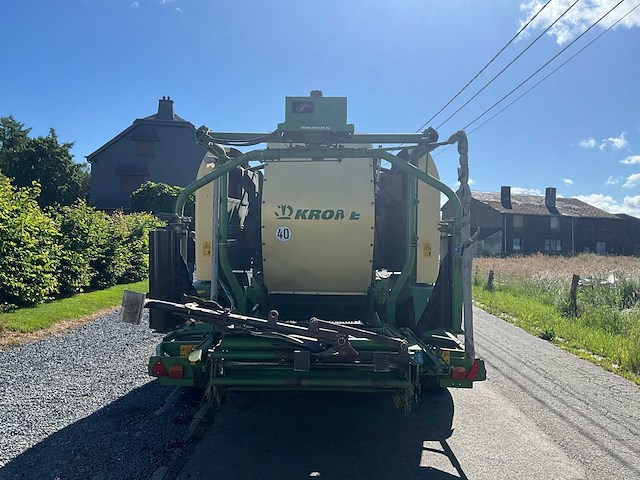 2010 krone comprima cv 150 xc ronde balenmachine + wrapper - afbeelding 34 van  48