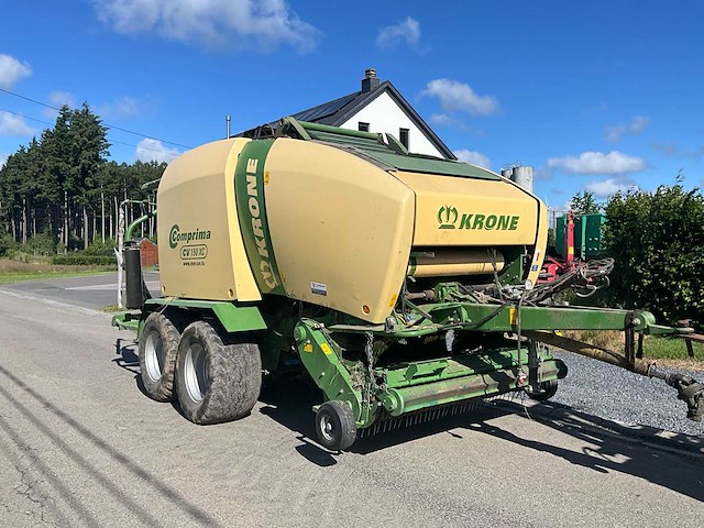 2010 krone comprima cv 150 xc ronde balenmachine + wrapper - afbeelding 46 van  48