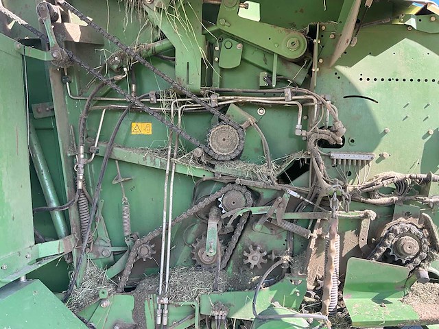 2010 krone comprima cv 150 xc ronde balenmachine + wrapper - afbeelding 6 van  10