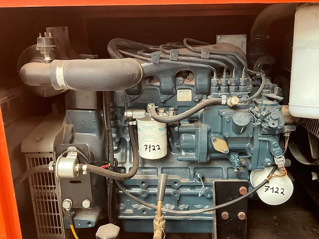 2010 kubota ac3200q stroomgenerator - afbeelding 10 van  25