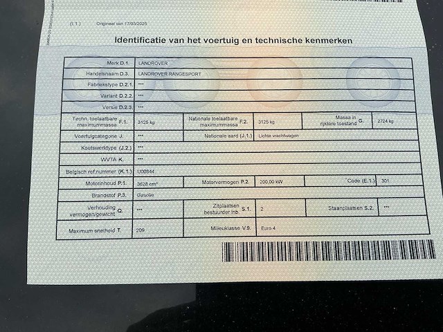 2010 landrover rangesport ls sport dcab lichte vracht - afbeelding 19 van  25