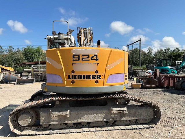 2010 liebherr r924 compact litronic rupsgraafmachine - afbeelding 34 van  46