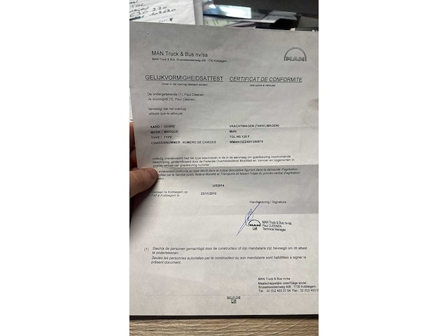 2010 man tgl ns 125 f vrachtwagen - afbeelding 19 van  29