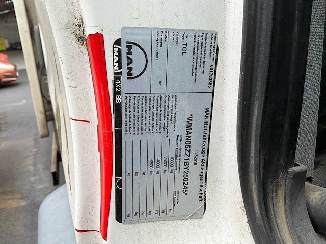 2010 man tgl vrachtwagen - afbeelding 29 van  41