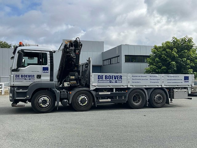 2010 man tgs 35.360 vrachtwagen met hiab kraan - afbeelding 12 van  79