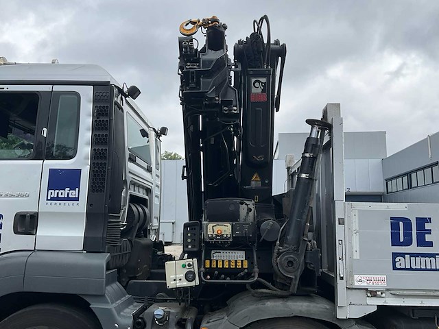 2010 man tgs 35.360 vrachtwagen met hiab kraan - afbeelding 35 van  79