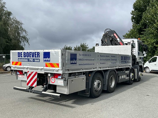 2010 man tgs 35.360 vrachtwagen met hiab kraan - afbeelding 45 van  79