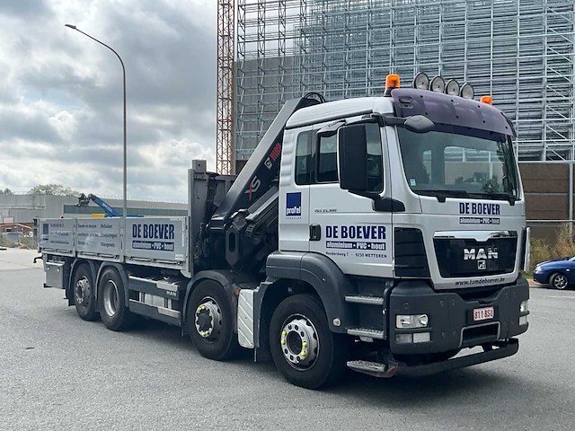 2010 man tgs 35.360 vrachtwagen met hiab kraan - afbeelding 66 van  79